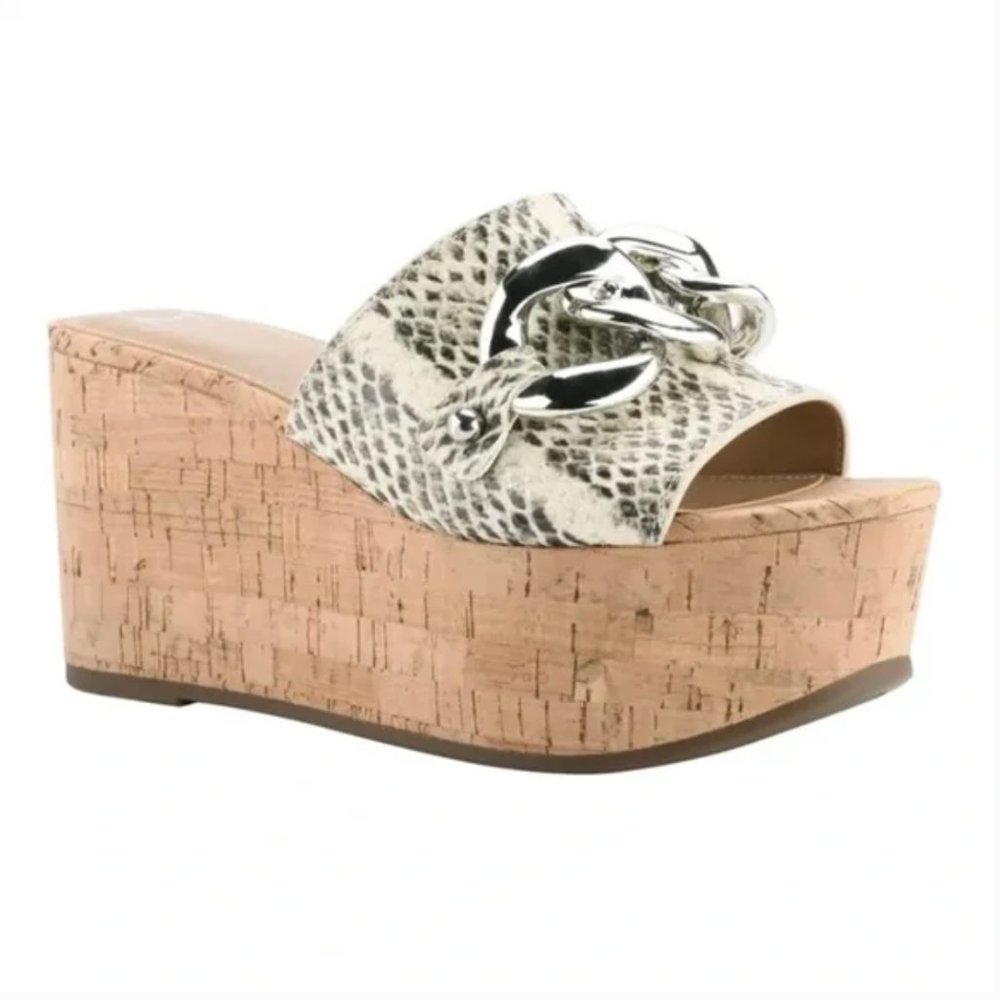 Marc Fisher Vaneda Platform Slide Sandal